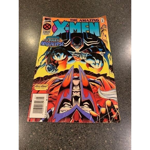 Vintage Comics The Amazing X-Men Marvel After Xavier:The Age of Apocalypse maga - Picture 3 of 9